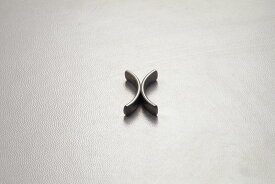 ヨシタ手工業デザイン室 ハシオキ　X字 クロス 小さい 金属 お箸置き 箸置 シルバー 男前 テーブルウェア ダイニングウェア【プレゼントに好適】