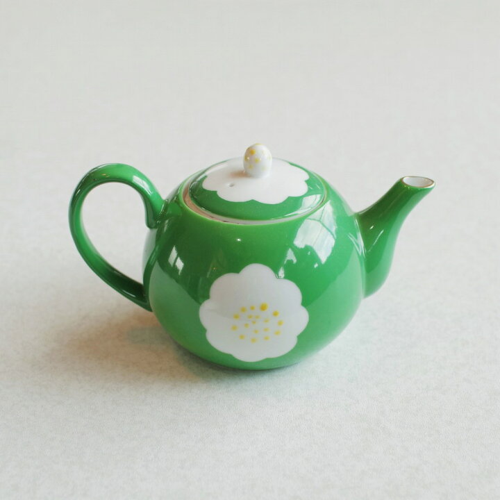 楽天市場】美濃焼 ティーポット 金彩もえぎ花図 食器 おしゃれ 磁器 