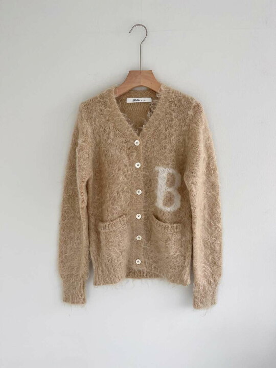 楽天市場】【Bilitis dix-sept ans】 Mohair Letterd Cardigan 