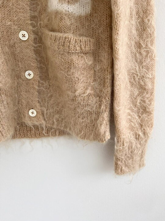 楽天市場】【Bilitis dix-sept ans】 Mohair Letterd Cardigan 