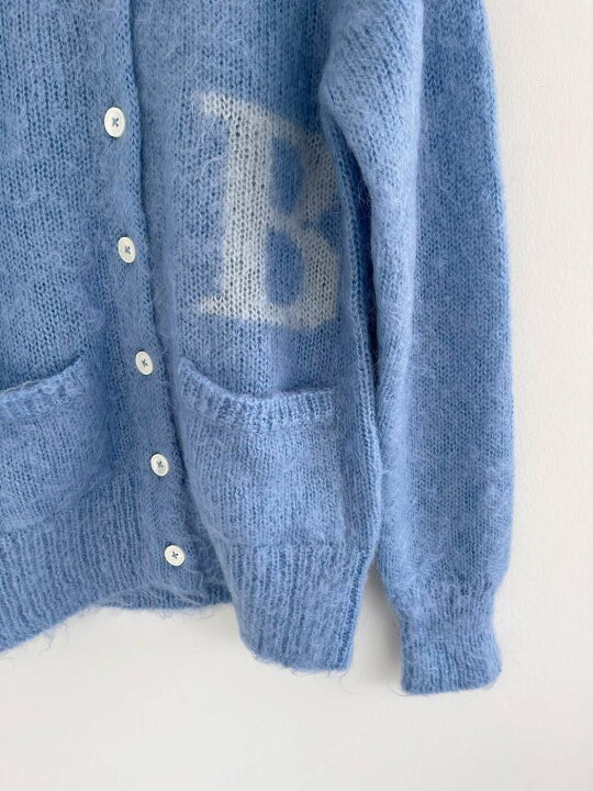 楽天市場】【Bilitis dix-sept ans】 Mohair Letterd Cardigan 