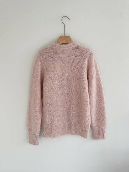 楽天市場】【Bilitis dix-sept ans】 Mohair Letterd Cardigan 