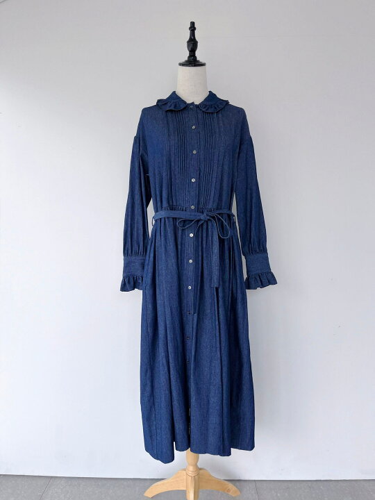 楽天市場】【Bilitis dix-sept ans】 Denim Dress ビリティスディセッ  