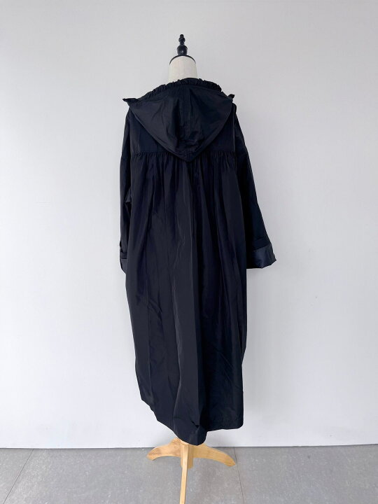 楽天市場】【Bilitis dix-sept ans】 Hooded Frill Long Coat  