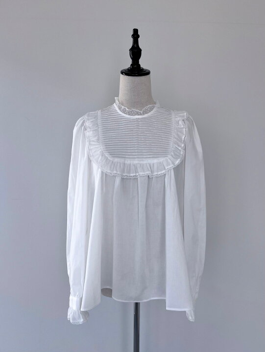 楽天市場】【Bilitis dix-sept ans】 York Pintucked Blouse 