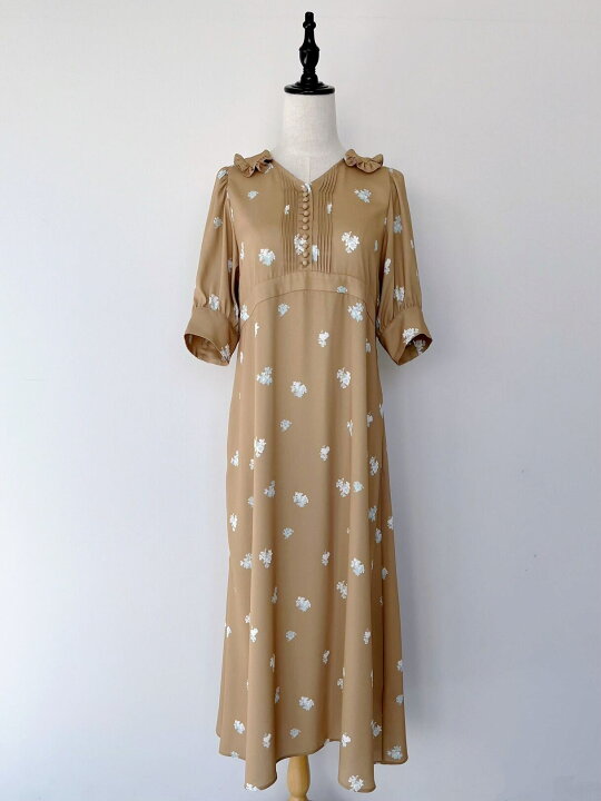 楽天市場】【Bilitis dix-sept ans】 Flower Printed Dress ビリティス 