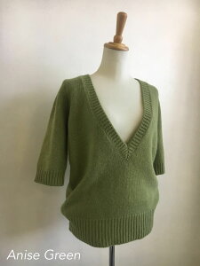 �yBilitis dix-sept ans�z Angora V neck Pullover �r���e�B�X�f�B�[�b�^�� �g�b�v�X V�l�b�N ���� �A���S�� �j�b�g 5�F ���f�B�[�X 2914-506 KOKO