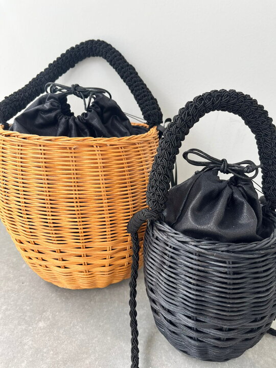 楽天市場】【Bilitis dix-sept ans】 Rattan Bascket ビリティス  