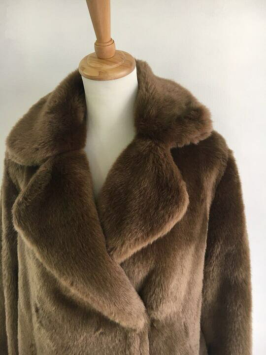 楽天市場】【Bilitis dix-sept ans】 Fake Fur Long Coat ビリティス 