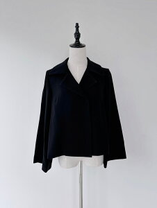 �yBilitis dix-sept ans�z Little Black Jacket �r���e�B�X�f�B�[�b�^�� ���g�� �u���b�N �W���P�b�g �A�E�^�[ �e�[���[�h Black 2915-788 KOKO