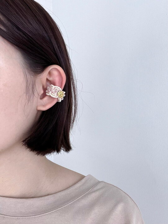 楽天市場】【tamas】 Queue Ear Cuff タマス イヤーカフ E010_w White 