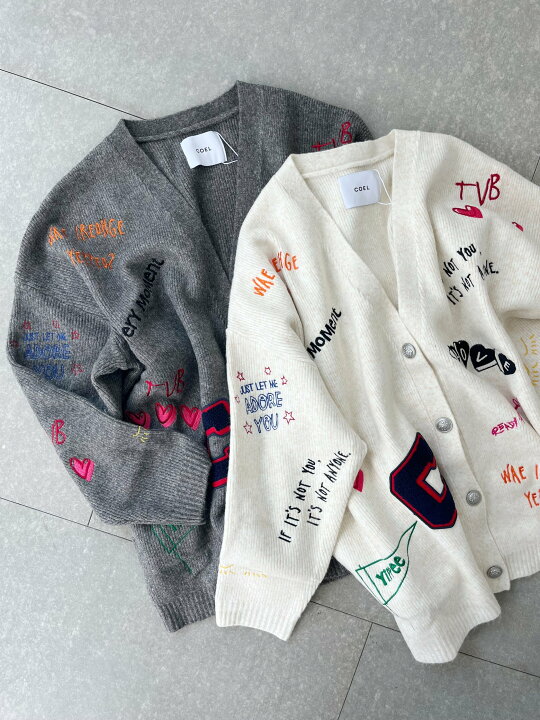楽天市場】【COEL】 コラージュビッグカーディガン コエル 