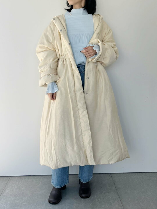 楽天市場】【COEL】 ロングダウンコート コエル 冬コート クリーム 