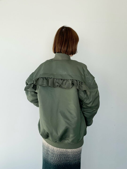 楽天市場】【COEL】 3WAYフリルMA-1 コエル ジャケット アウター 
