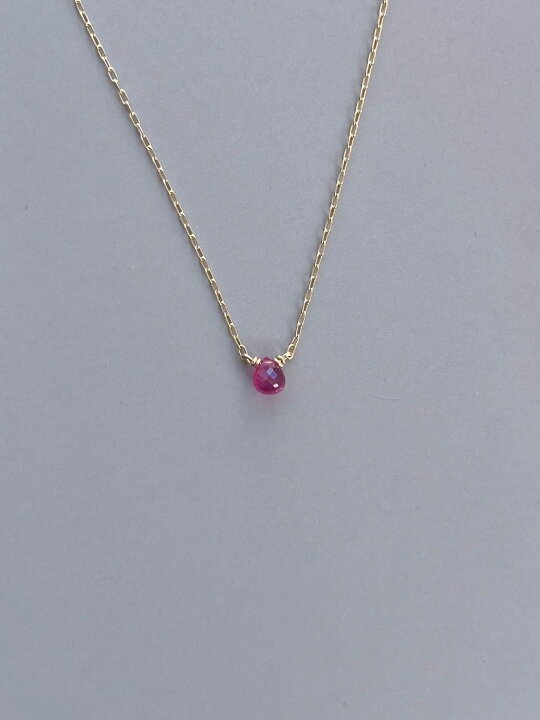 楽天市場】【KAORU】 Ruby Necklace カオル ルビー ネックレス 天然石 