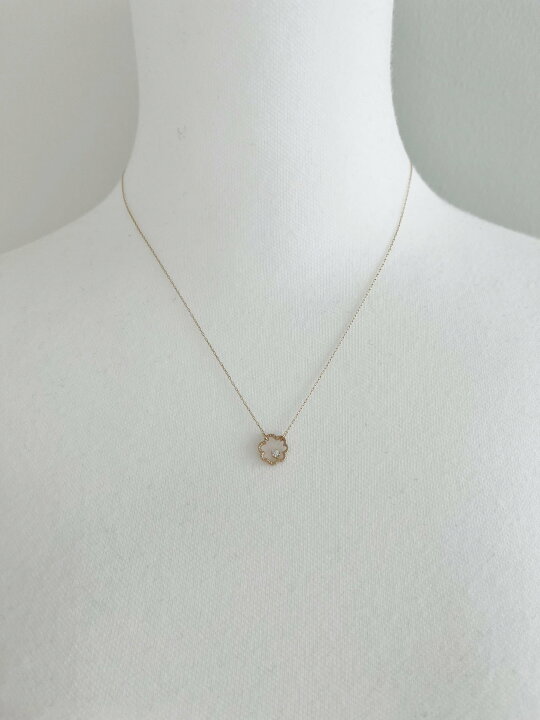 楽天市場】【KAORU】カオル ”mimosa” Diamond Necklace K10 ピンク 