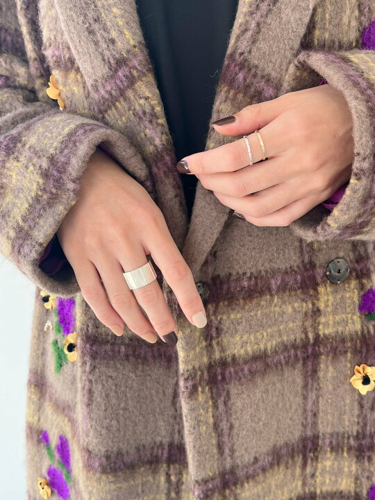 楽天市場】【KAORU】 ”Infinity” Ring L カオル リング 指輪 幅広 八 