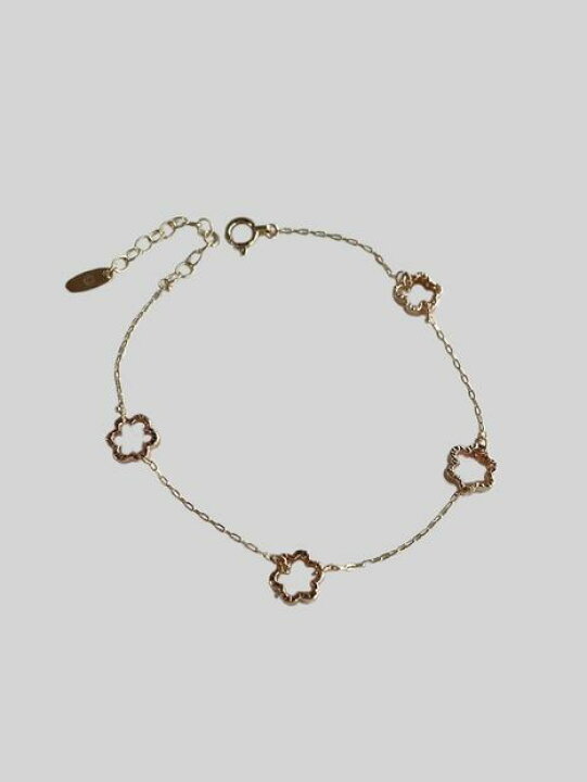 楽天市場】受注 KAORU 【Mini Mimosa】 Bracelet 10Kピンクゴールド  