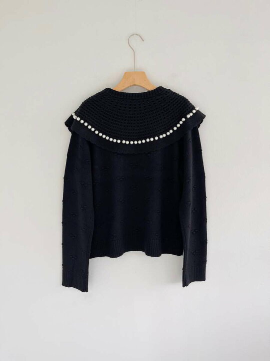 楽天市場】【MUVEIL】 パールニットプルオーバー MA233KSW001 