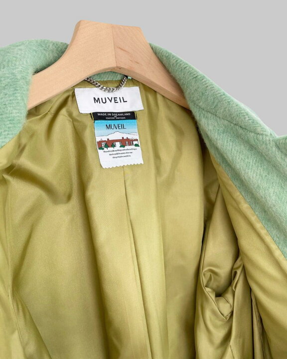 楽天市場】【MUVEIL】 カラーモチーフコート ミュベール アウター 