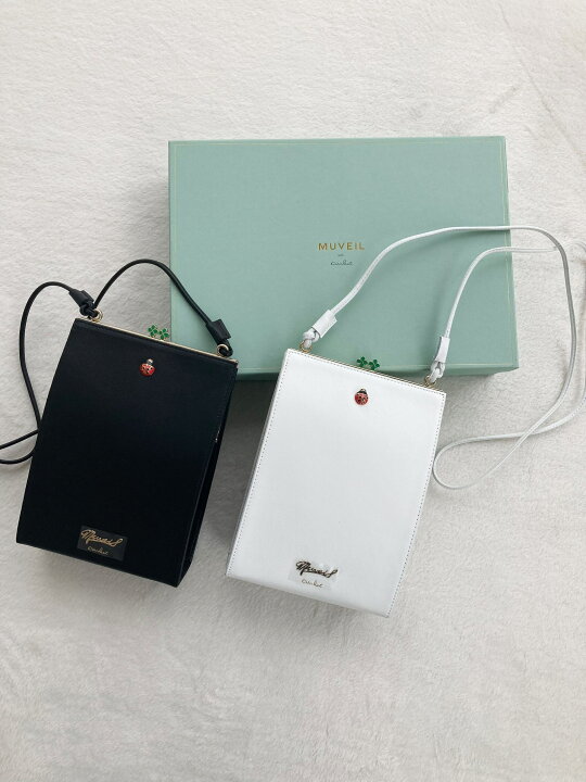 楽天市場】【MUVEIL】 テントウムシポシェット ミュベール ミニバック 