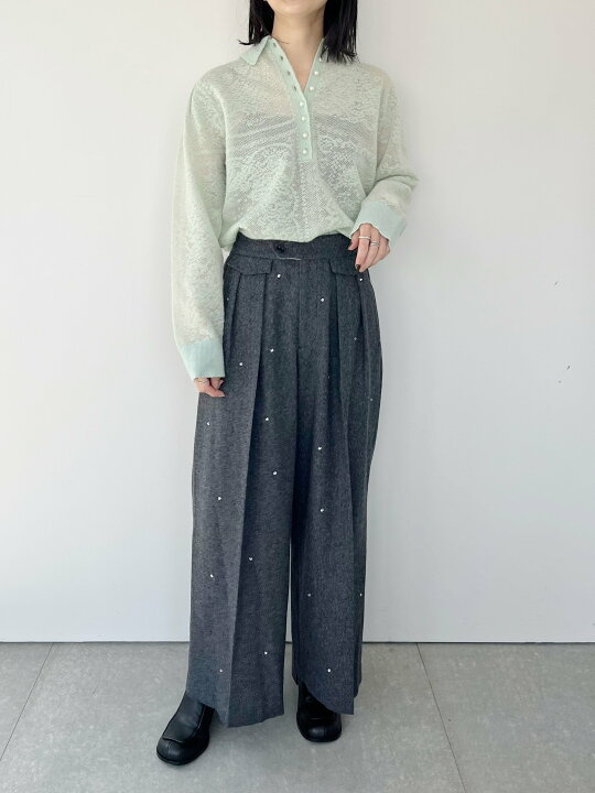 楽天市場】【MUVEIL】 バンダナ柄ニットプルオーバー ミュベール 