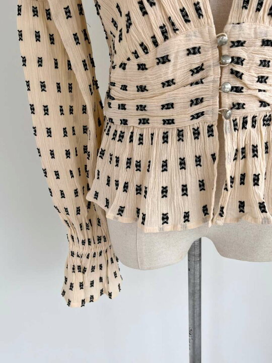 楽天市場】【Sara Mallika】 Cotton Cut Jqd 2way Gather Top 