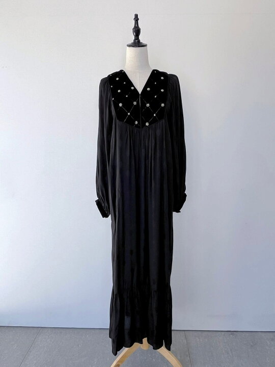 楽天市場】【Sara Mallika】 Parveen Beads Emb Tassel Dress  