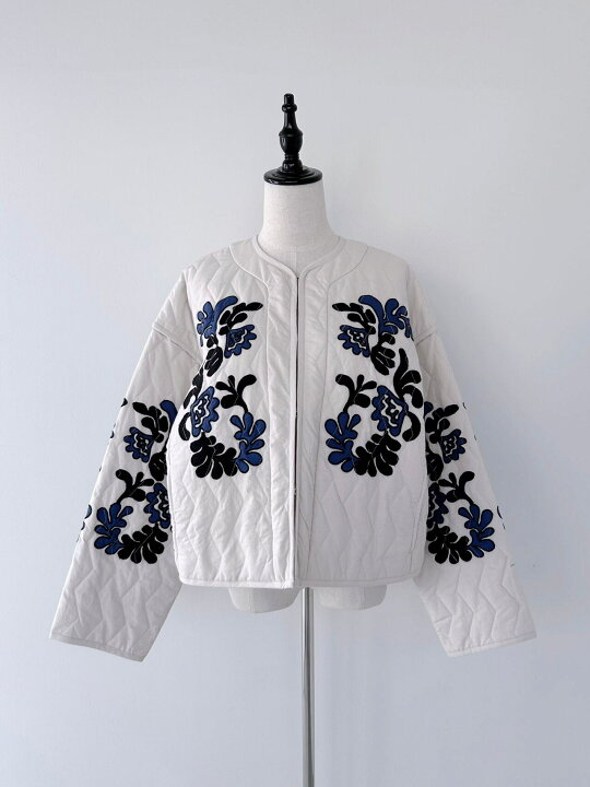 楽天市場】【Sara Mallika】 Cotton Linen Patchwork Embroidery  