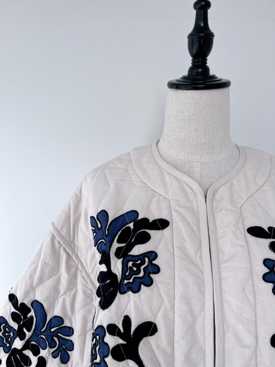 楽天市場】【Sara Mallika】 Cotton Linen Patchwork Embroidery  