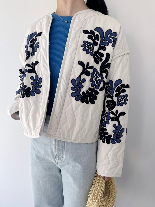 楽天市場】【Sara Mallika】 Cotton Linen Patchwork Embroidery  