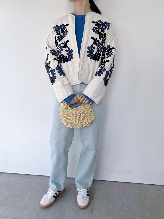 楽天市場】【Sara Mallika】 Cotton Linen Patchwork Embroidery 