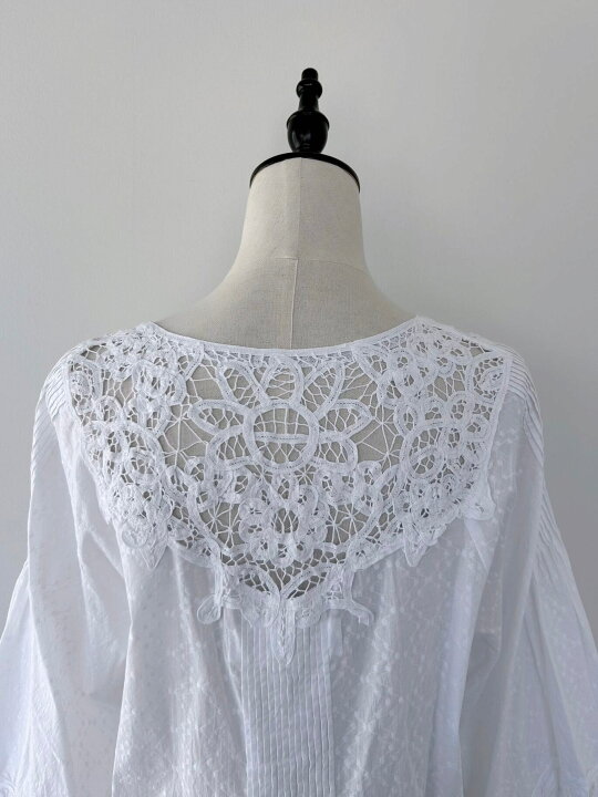 楽天市場】【Sara Mallika】 Cotton Batten Lace Top サラマリカ 