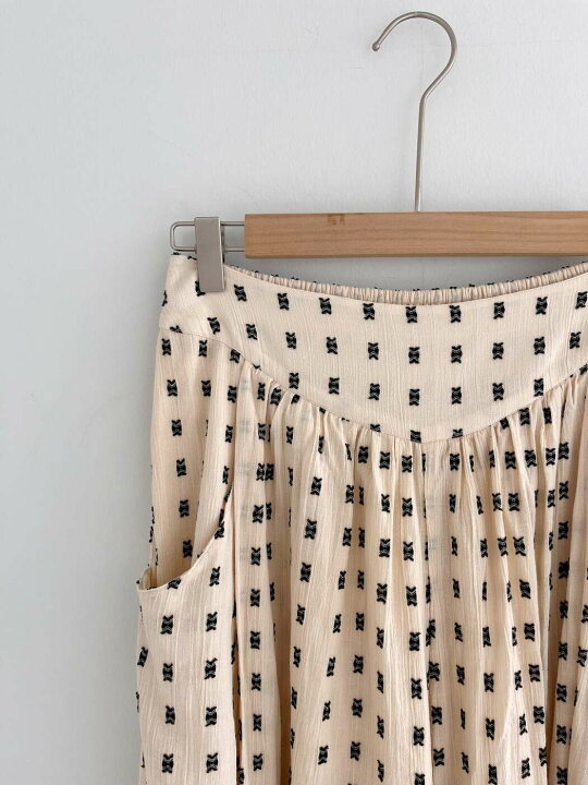 楽天市場】【Sara Mallika】 Cotton Cut Jqd Gather Pants サラマリカ  