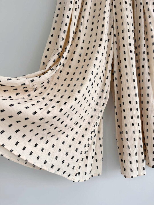 楽天市場】【Sara Mallika】 Cotton Cut Jqd Gather Pants サラマリカ  