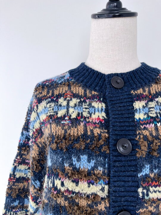 楽天市場】【COOHEM】 KOUHEN FAIR ISLE KNIT CARDIGAN コーヘン 11 