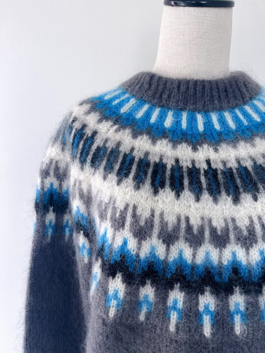 楽天市場】【COOHEM】 MOHAIR WOOL NORDIC KNIT P/O コーヘン モヘア 