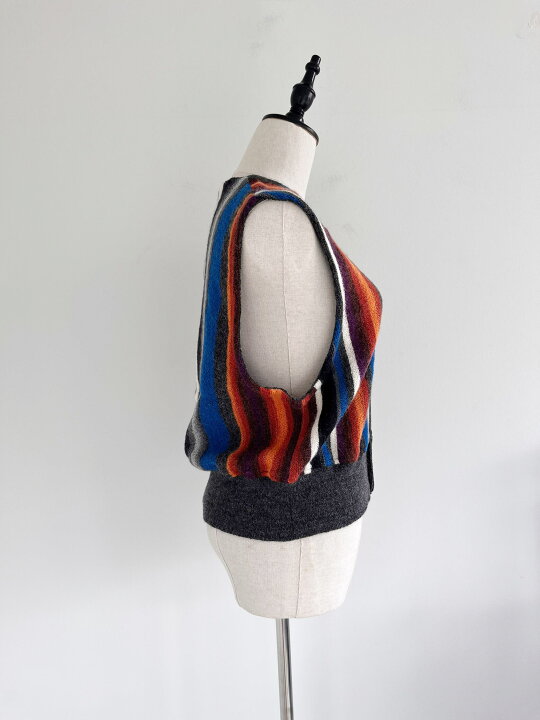 楽天市場】【COOHEM】 MULTI STRIPE KNIT VT コーヘン マルチ 