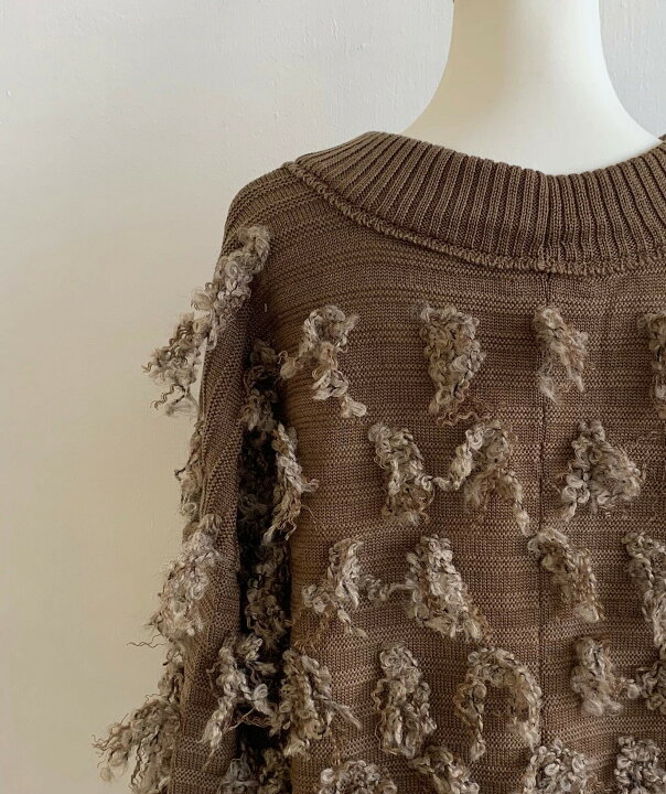 楽天市場】【EARIH】 FRINGE KNIT CARDIGAN アーリ カーディガン  