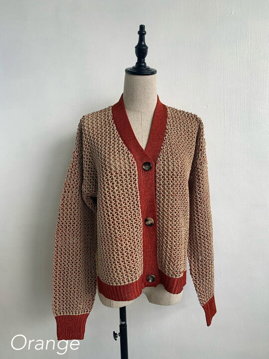 楽天市場】【EARIH】 PLATING STITCH KNIT CARDIGAN アーリ  