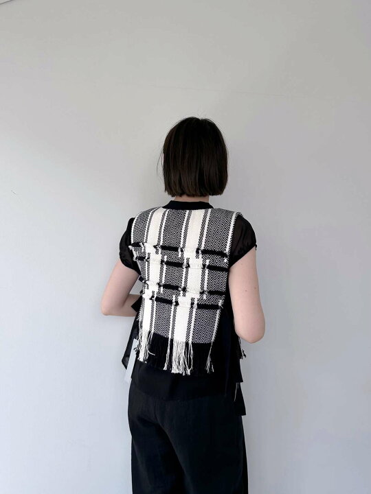 楽天市場】【mint designs】 FRINGE VEST ミントデザインズ フリンジ 