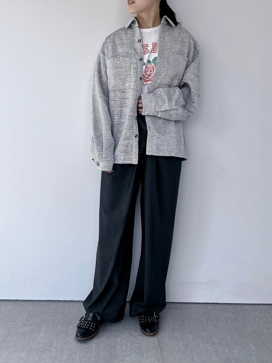 楽天市場】【sister jane】 Otis Beaded Tweed Over Jacket シスター 