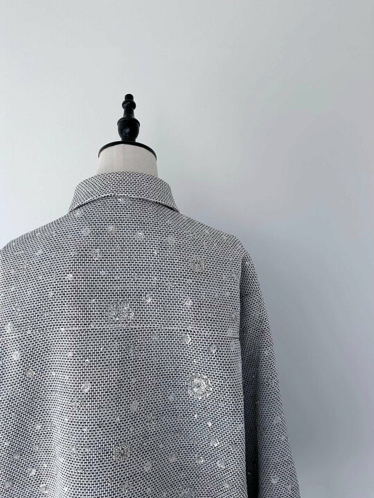 楽天市場】【sister jane】 Otis Beaded Tweed Over Jacket シスター 