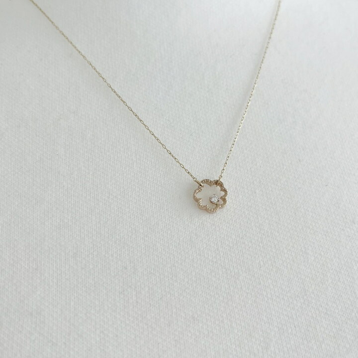 楽天市場】【KAORU】カオル ”mimosa” Diamond Necklace K10 ピンク 