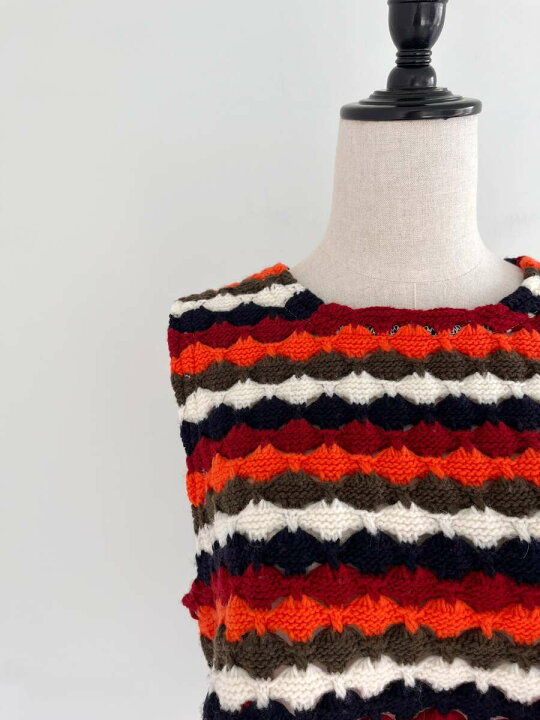 楽天市場】【COOHEM】CROCHET KNIT VT コーヘン 11-234-013 White 