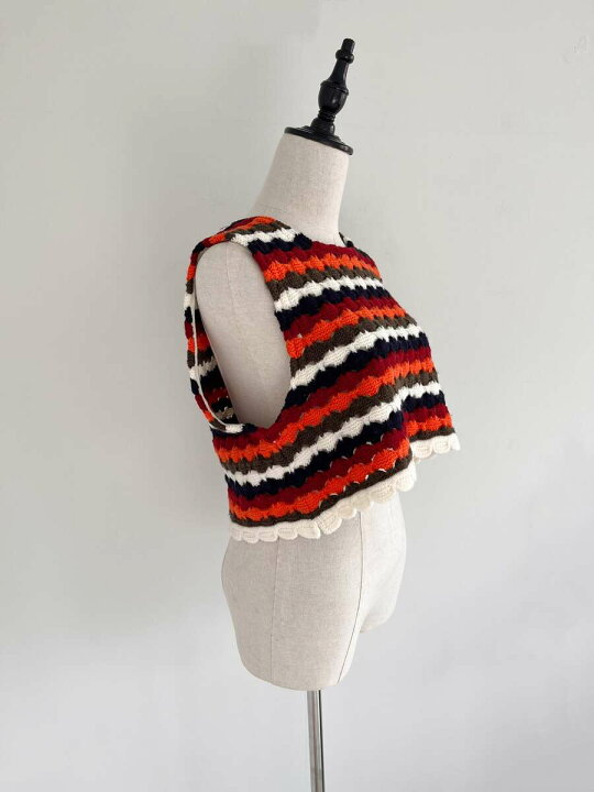 楽天市場】【COOHEM】CROCHET KNIT VT コーヘン 11-234-013 White 