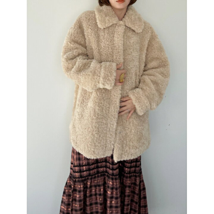 楽天市場】【JAKKE】 Amy Far Coat ジャッキー J2326C14 ボアコート 
