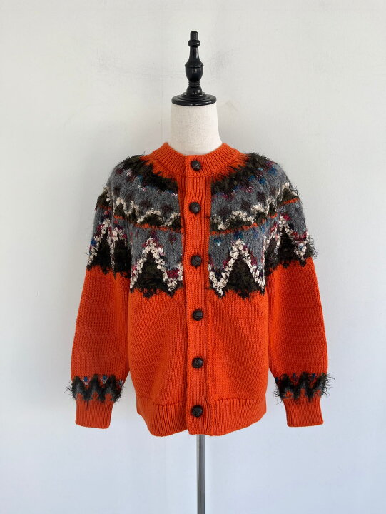 楽天市場】【COOHEM】 KOHEN NORDIC KNIT CARDIGAN 11-224-037 