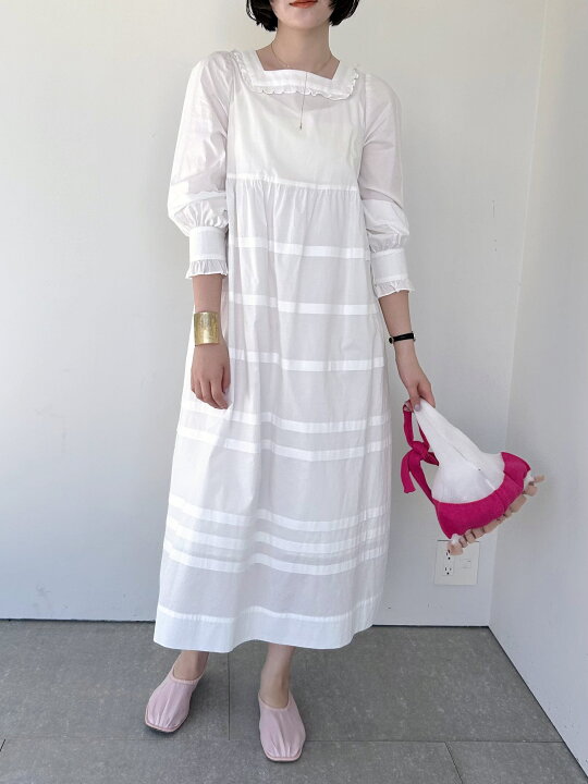 楽天市場】【Bilitis dix-sept ans】 Cotton Tuck Dress ビリティス  