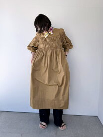 【Bilitis dix-sept ans】 Cotton Smocking Dress ビリティスディゼッタン ワンピース コットン 2913-649 レディース